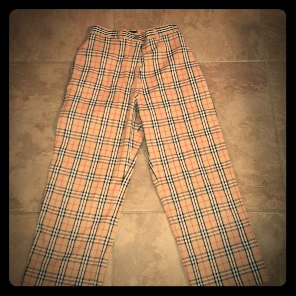 Burberry Golf Capris EUC!!!